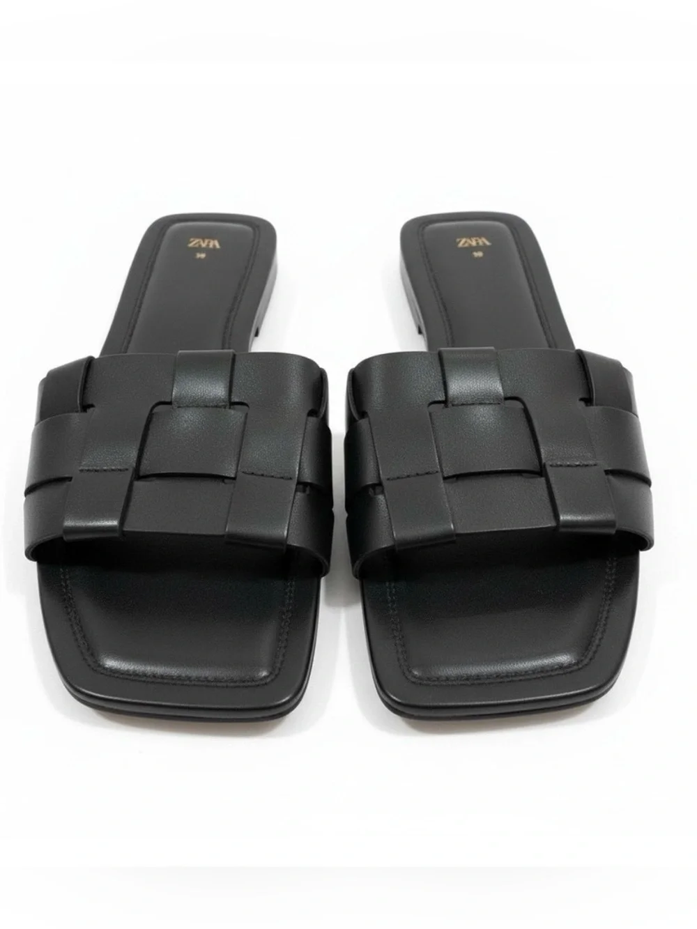 Zara woven slide sandal - Picture 1 of 4